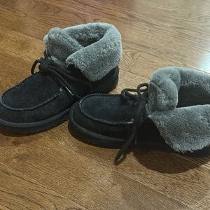 Authentic UGG fur-lined booties